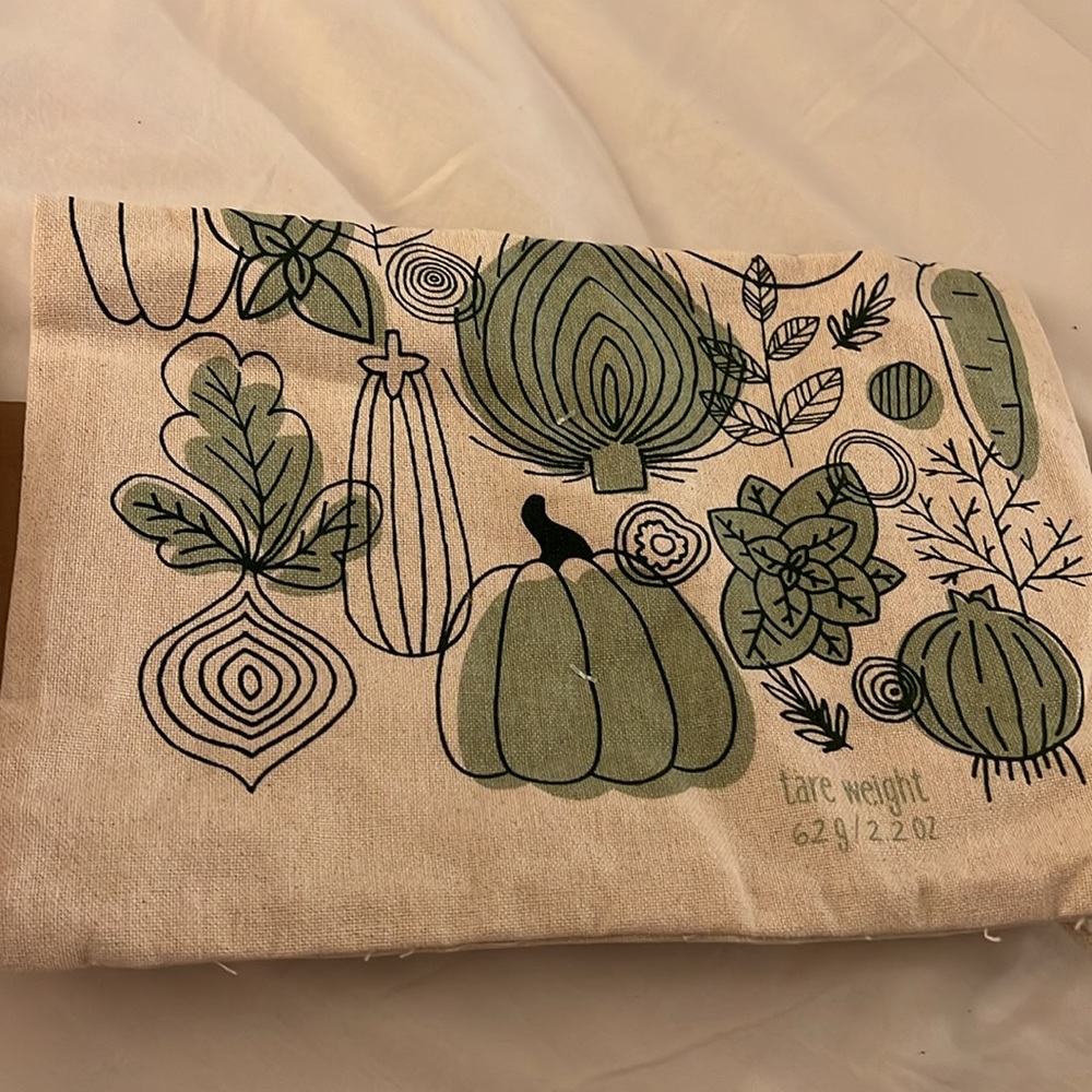 Reusable & Washable Cotton Produce Bags | Set of 3 - Picture 4 of 4